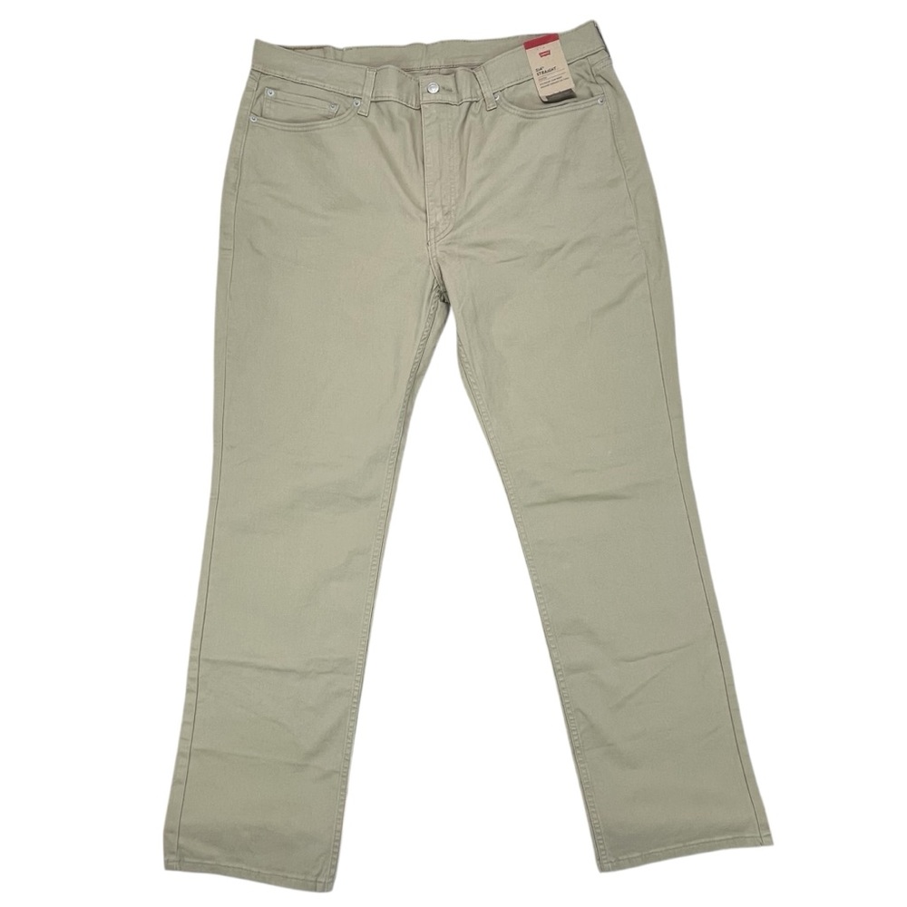 Levi’s Men’s 40x32‎ 514 Straight Fit Khaki Pants Cotton Casual